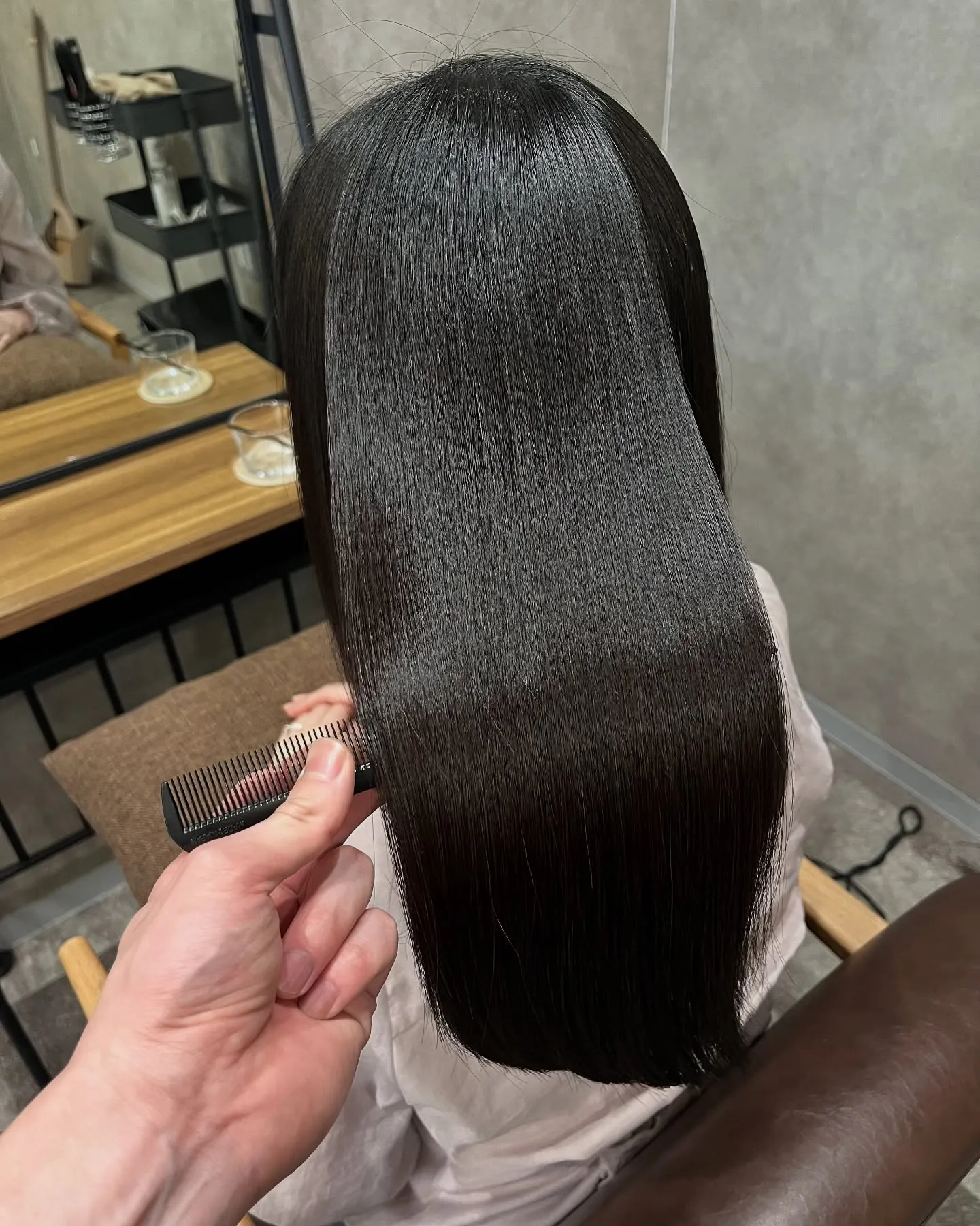 美髪矯正で梅雨の準備☺︎