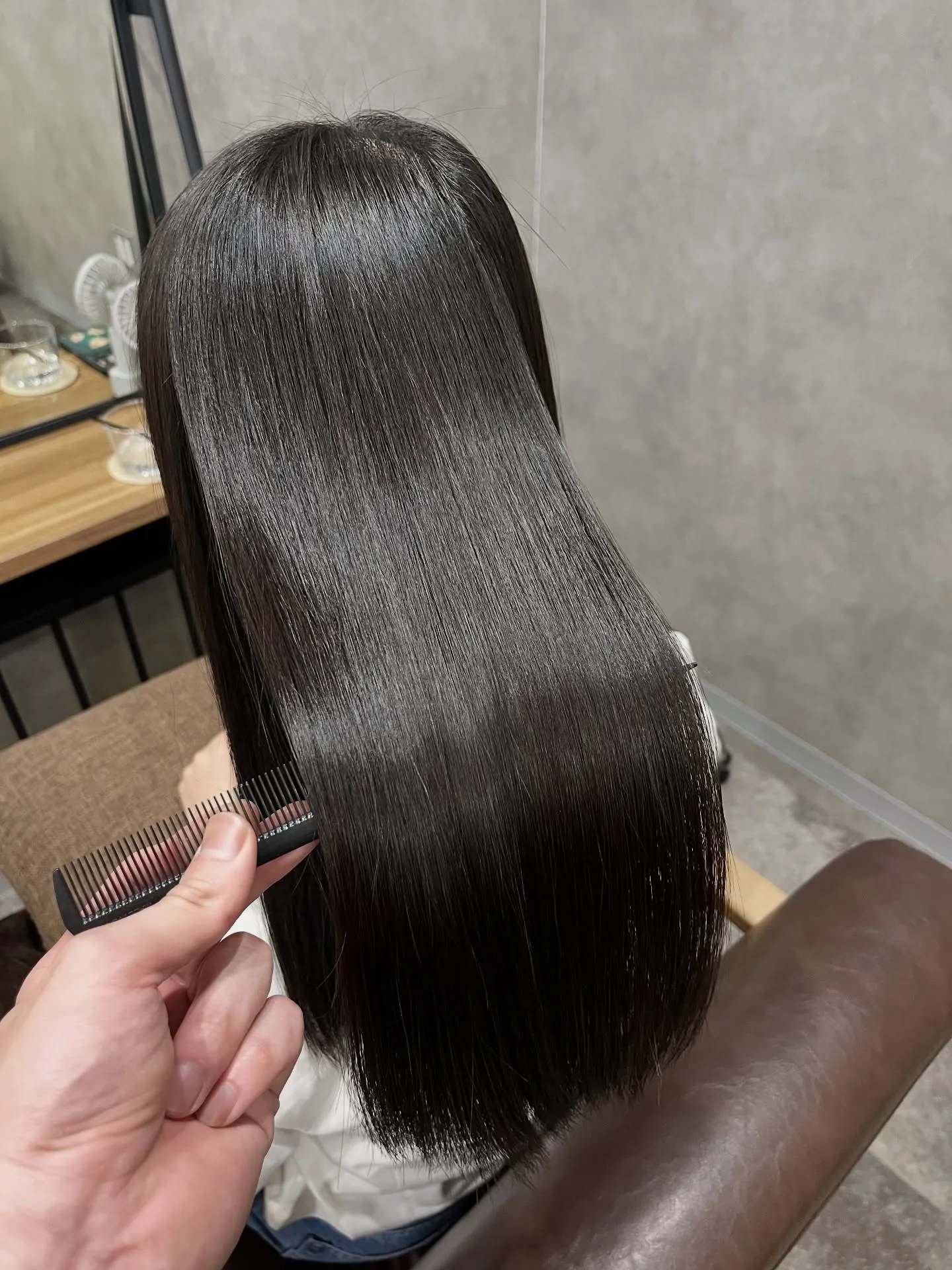 美髪矯正で憧れのツヤ髪に☺︎