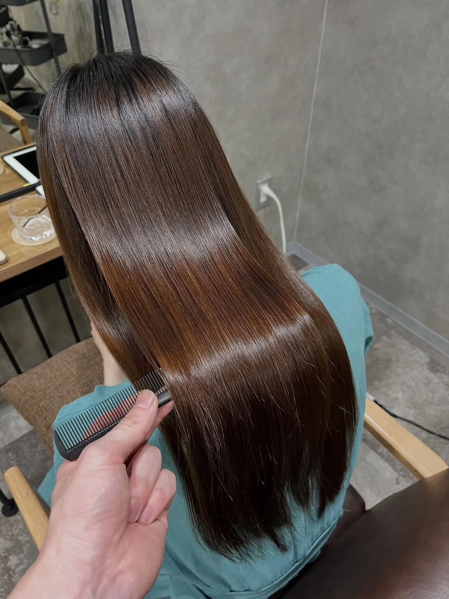 美髪矯正のビフォーアフター☺︎