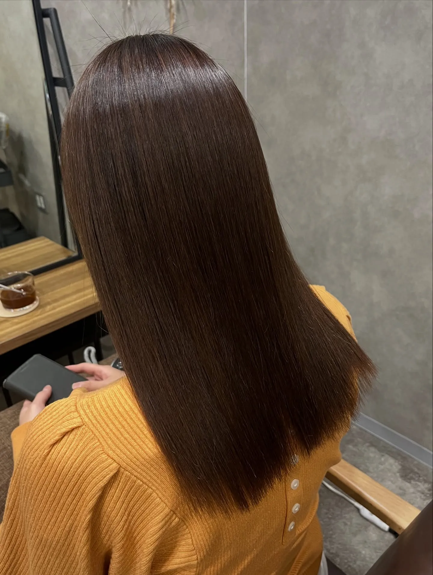 美髪矯正のビフォーアフター☺︎