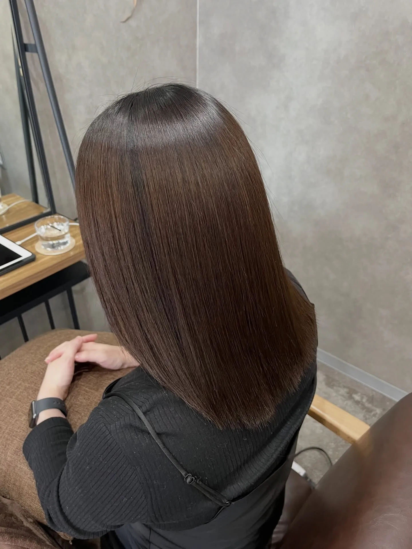 美髪矯正のビフォーアフター☺︎