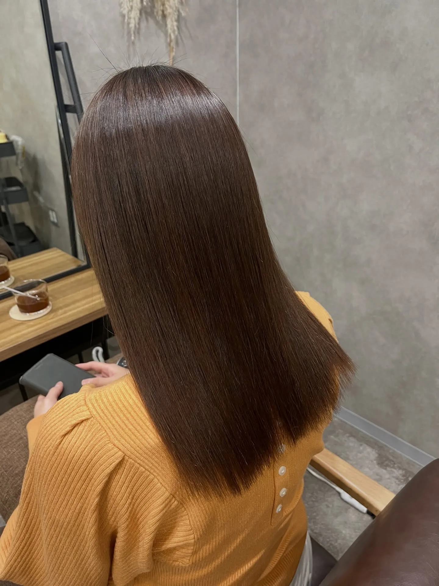 美髪矯正のビフォーアフター☺︎