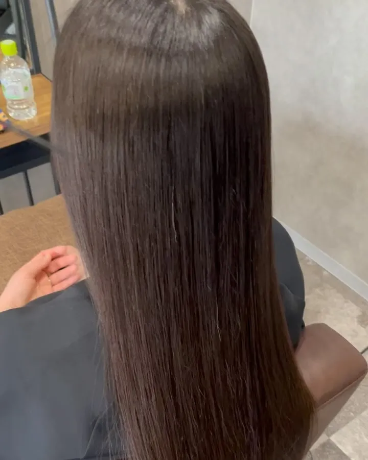 ロングヘアはツヤが命です☺︎