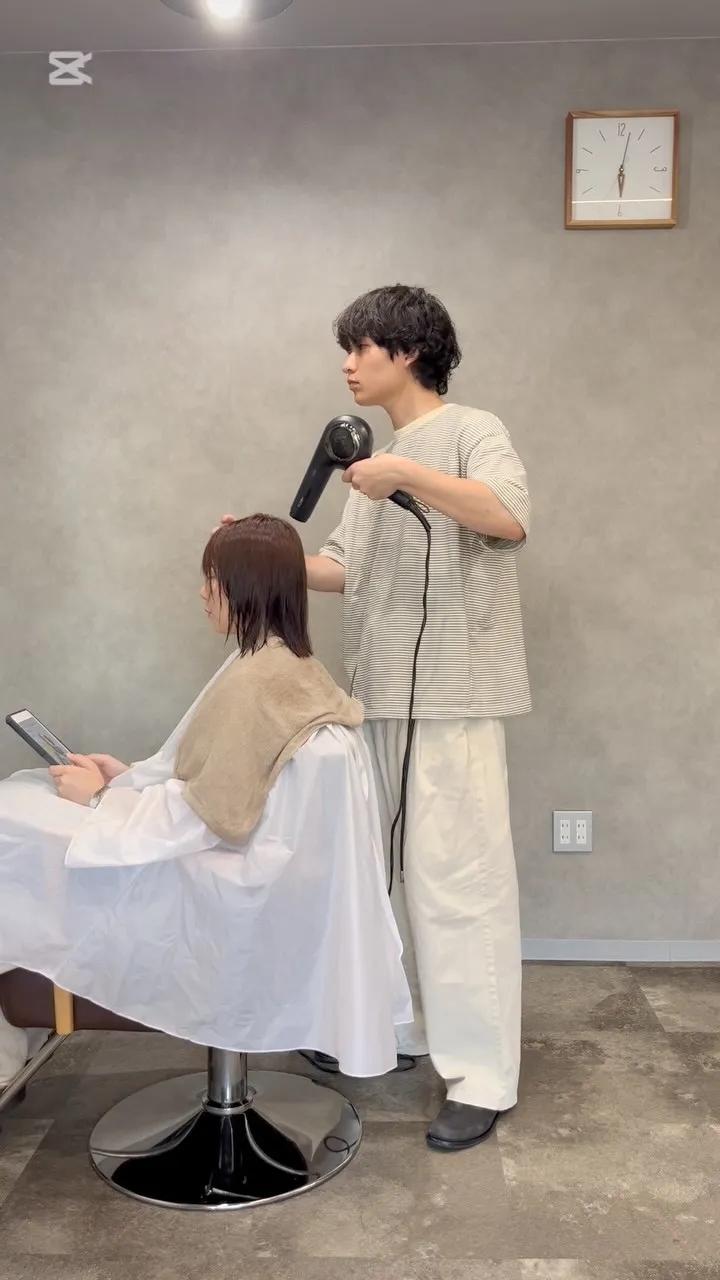 カラーと髪質改善ヘアエステで栄養補給☺︎