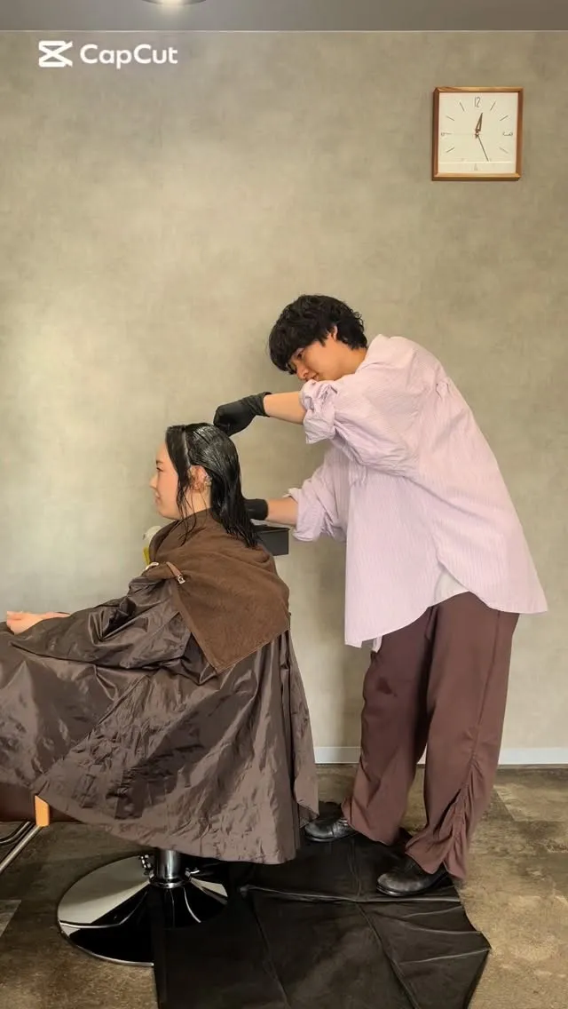 美髪矯正で憧れのツヤ髪に☺︎