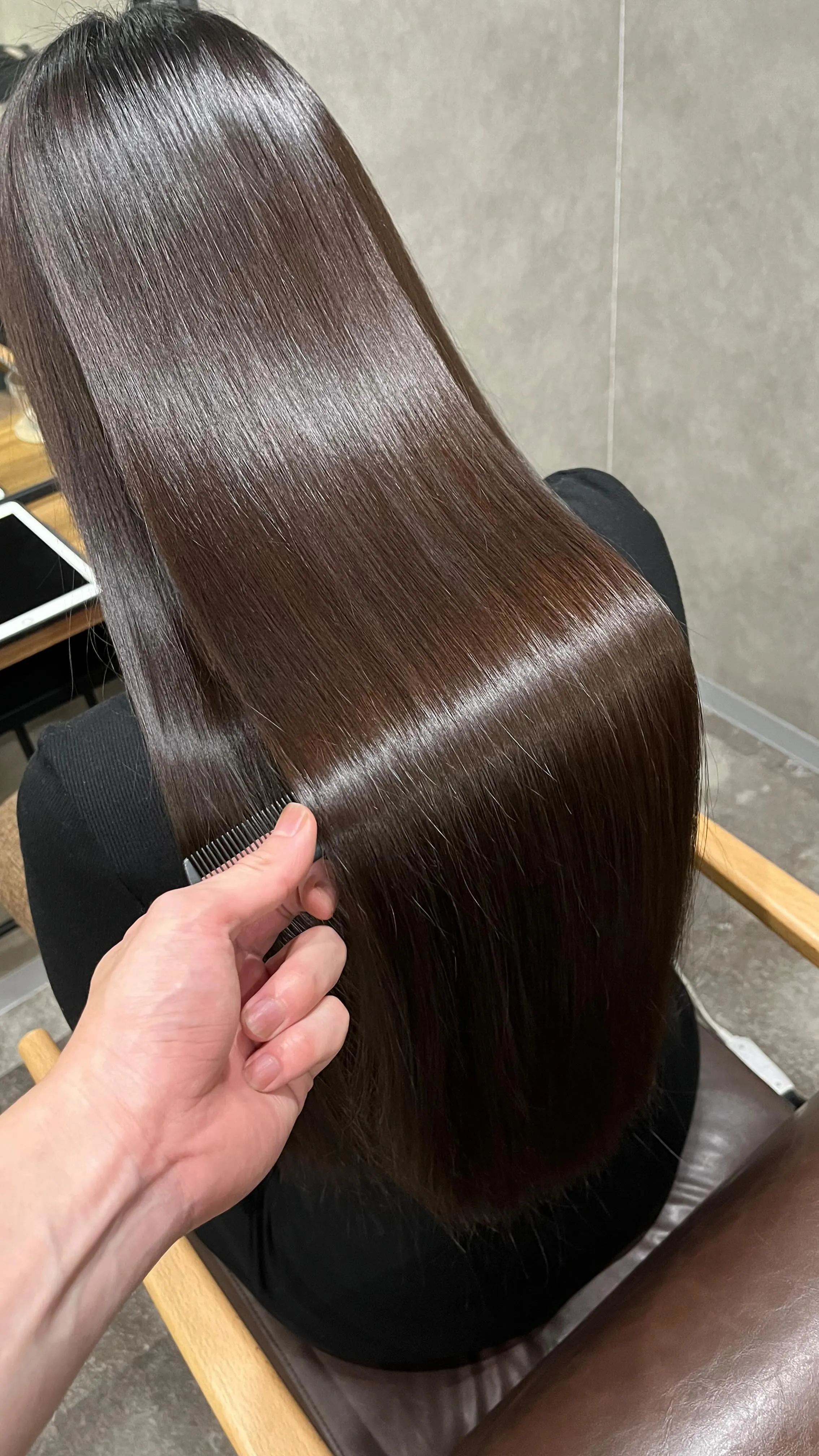 美髪矯正のビフォーアフター☺︎