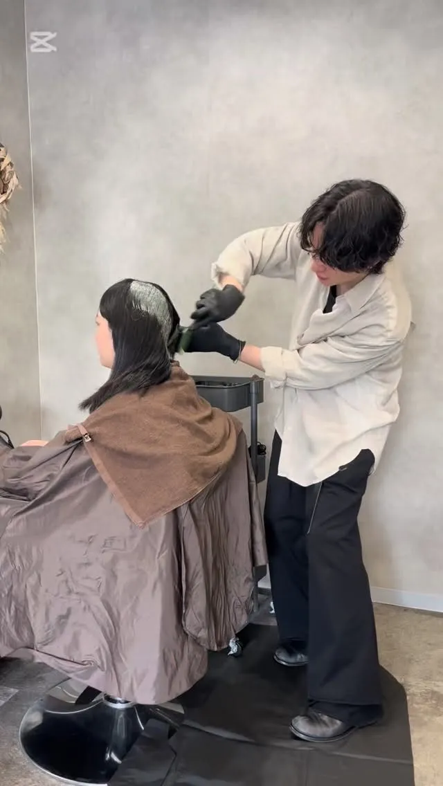バッサリカットと美髪矯正☺︎